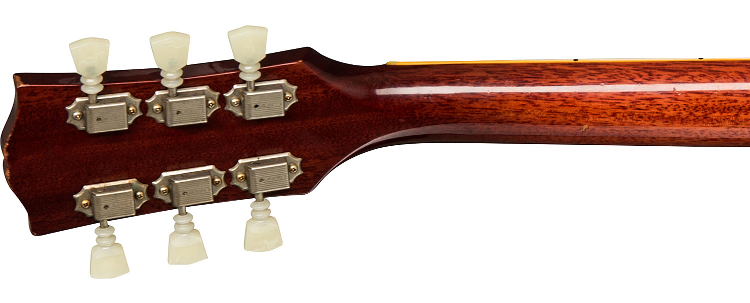 Gibson Custom Shop Jerry Kennedy Es-335 1961 Pretty Woman 2019 Ltd 2h Ht Rw - Aged Faded Cherry - Guitarra eléctrica de autor - Variation 5
