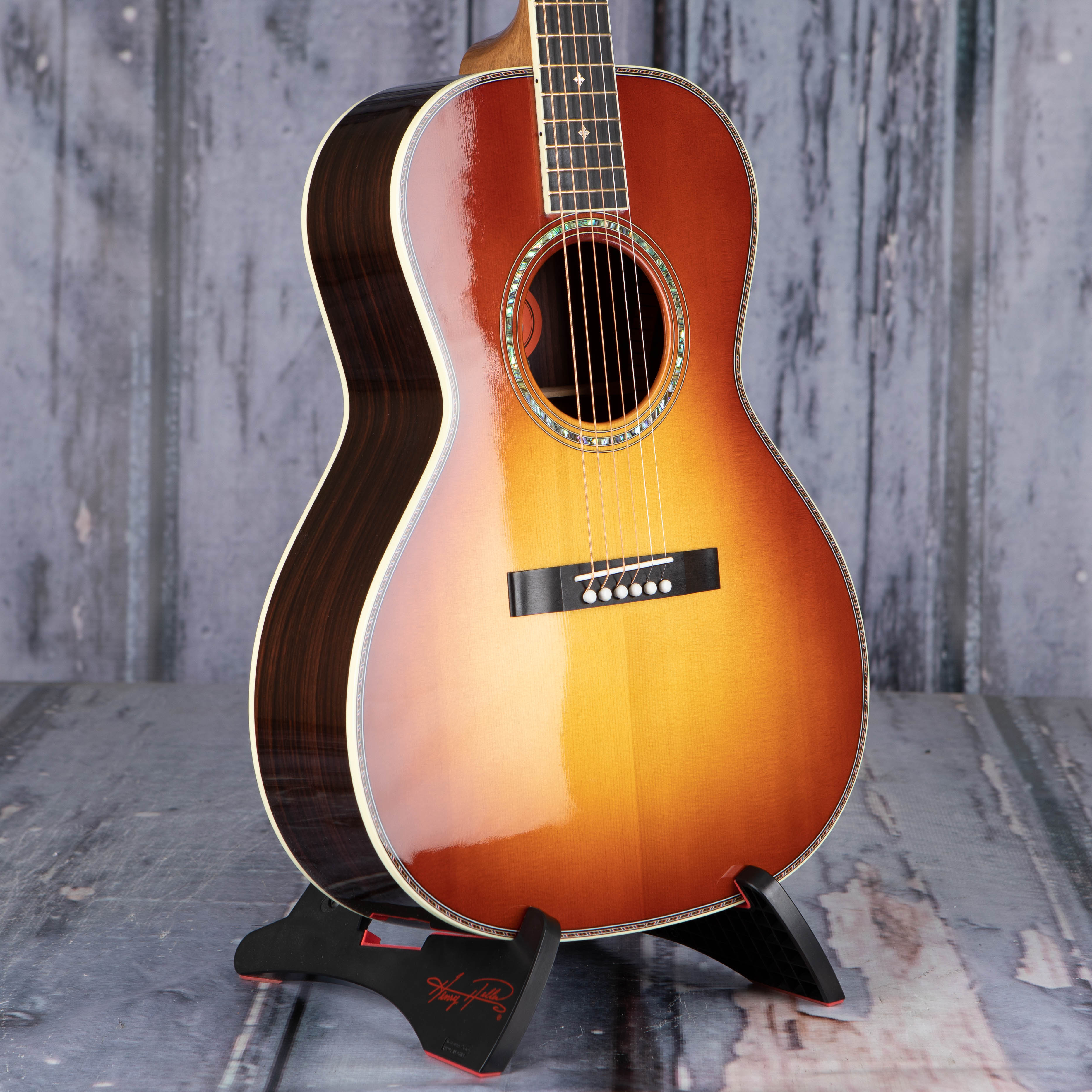 Gibson Custom Shop L-00 Deluxe Epicea Palissandre Eb - Rosewood Burst - Guitarra acústica & electro - Variation 4