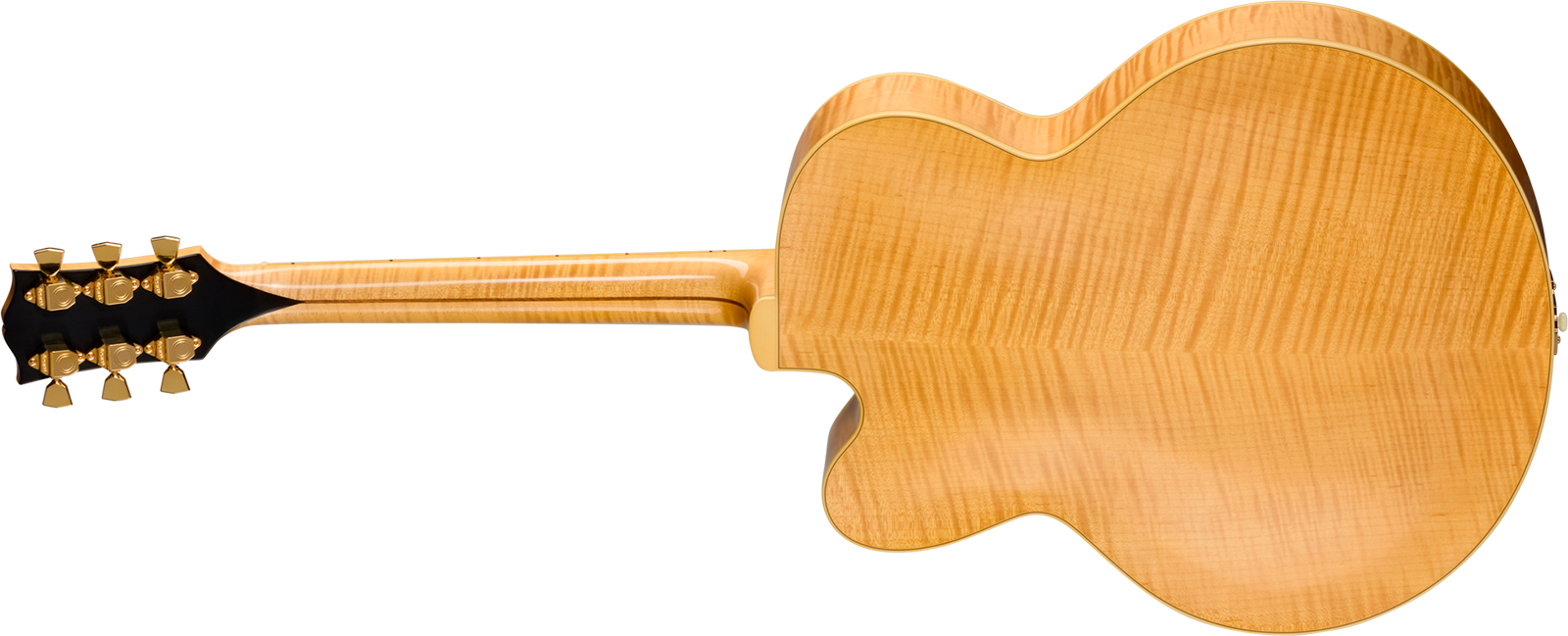 Gibson Custom Shop L5 Ces 1957 Reissue 2h Ht Eb - Vos Antique Natural - Guitarra elécrica Jazz cuerpo acústico - Variation 1