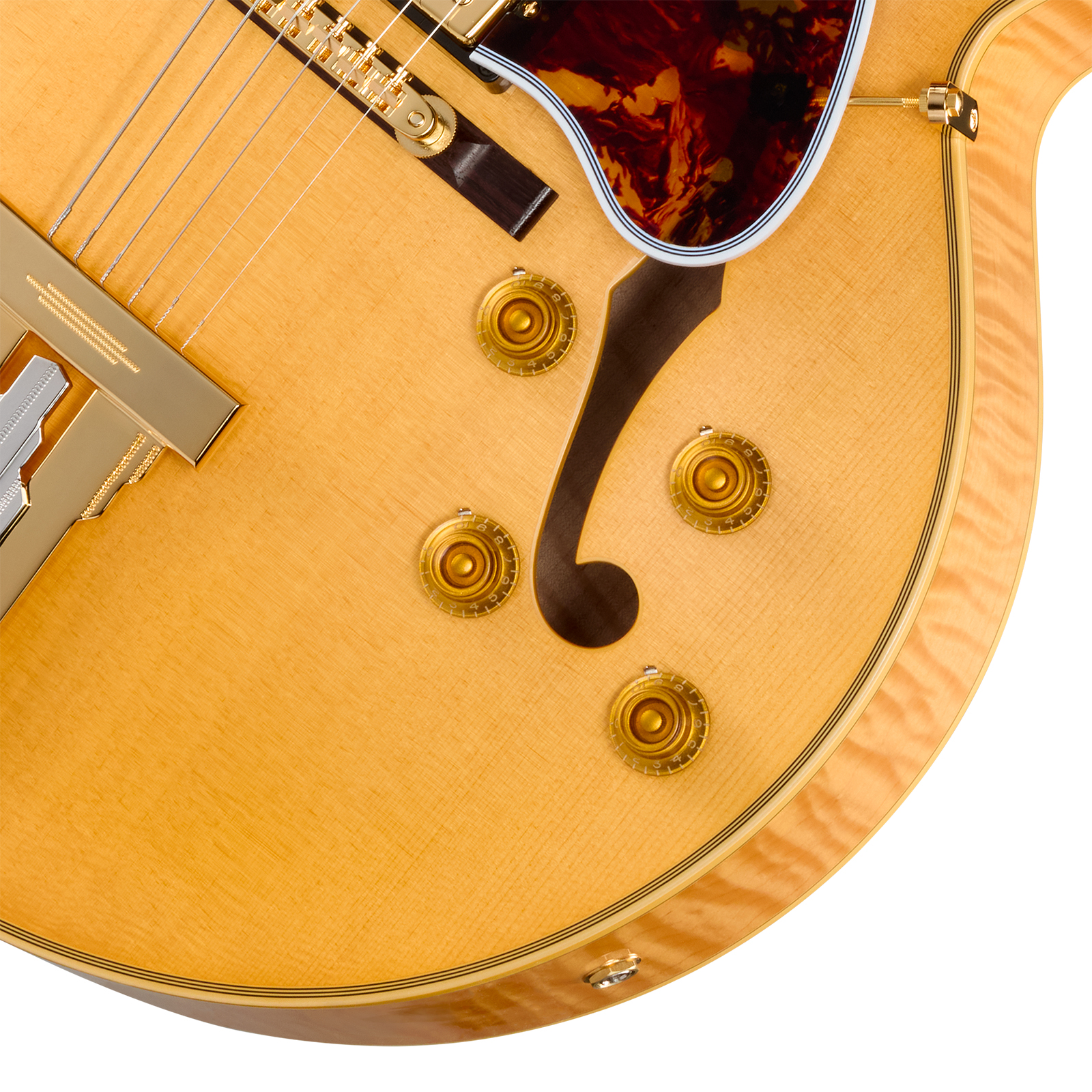 Gibson Custom Shop L5 Ces 1957 Reissue 2h Ht Eb - Vos Antique Natural - Guitarra elécrica Jazz cuerpo acústico - Variation 3
