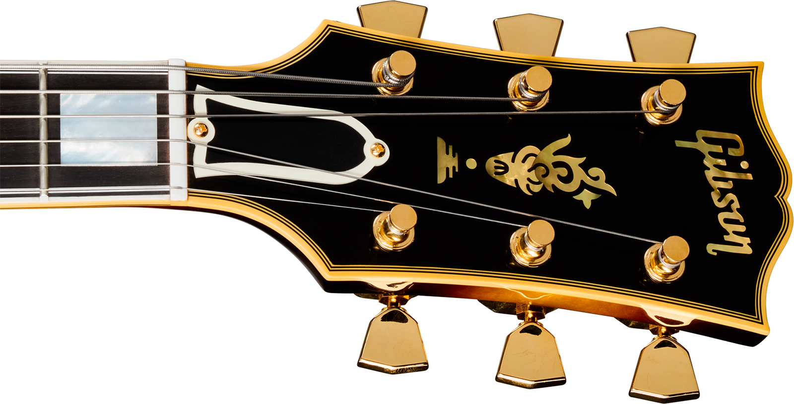 Gibson Custom Shop L5 Ces 1957 Reissue 2h Ht Eb - Vos Vintage Sunburst - Guitarra elécrica Jazz cuerpo acústico - Variation 4