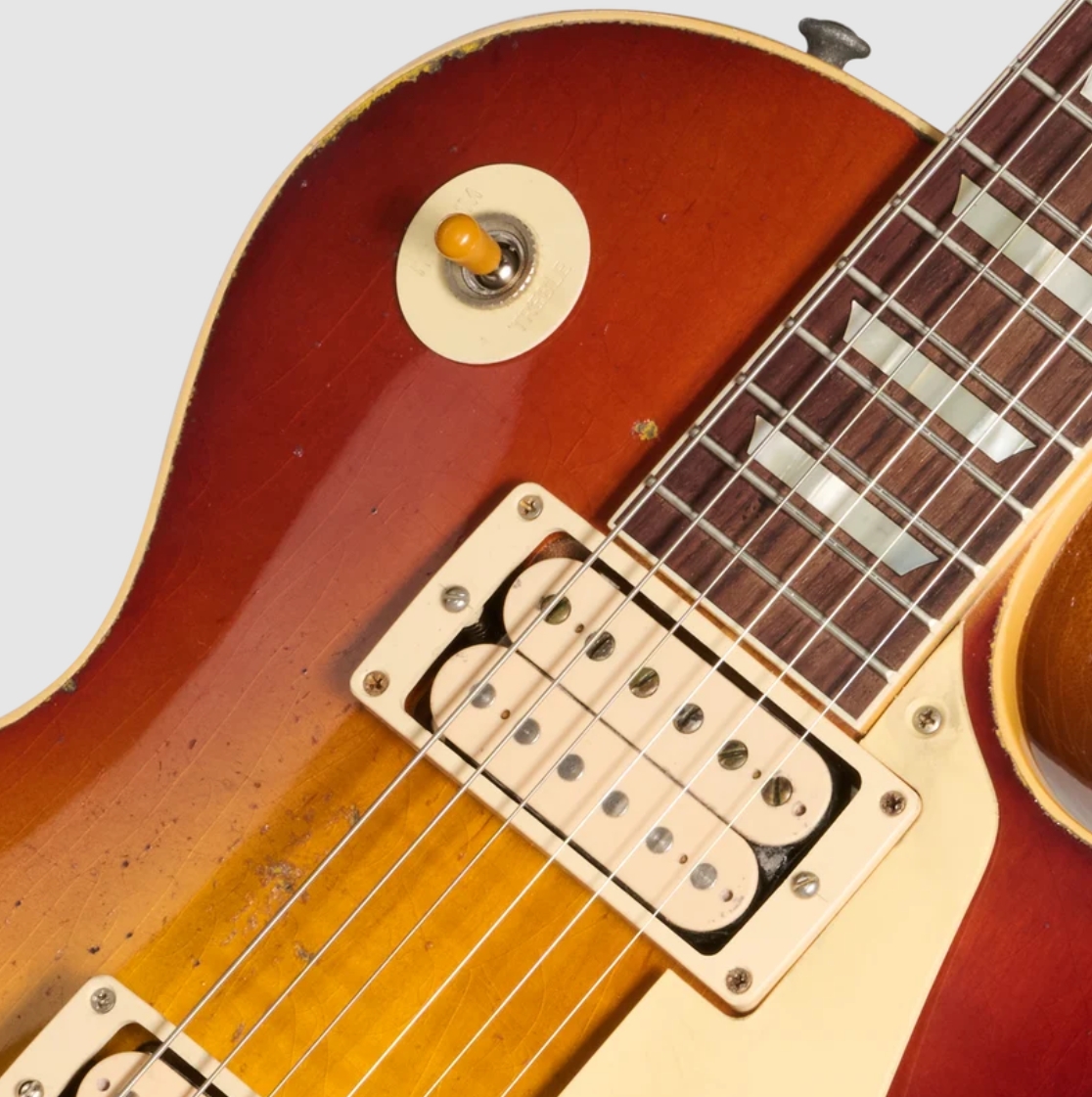 Gibson Custom Shop Les Paul 1957 Reissue Le Ltd 2h Ht Rw - Murphy Lab Ultra Heavy Aged Refin Burst - Guitarra eléctrica de corte único. - Variation 1