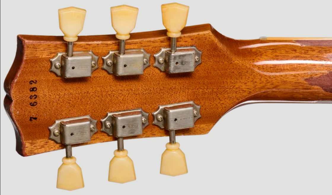 Gibson Custom Shop Les Paul 1957 Reissue Le Ltd 2h Ht Rw - Murphy Lab Ultra Heavy Aged Refin Burst - Guitarra eléctrica de corte único. - Variation 7