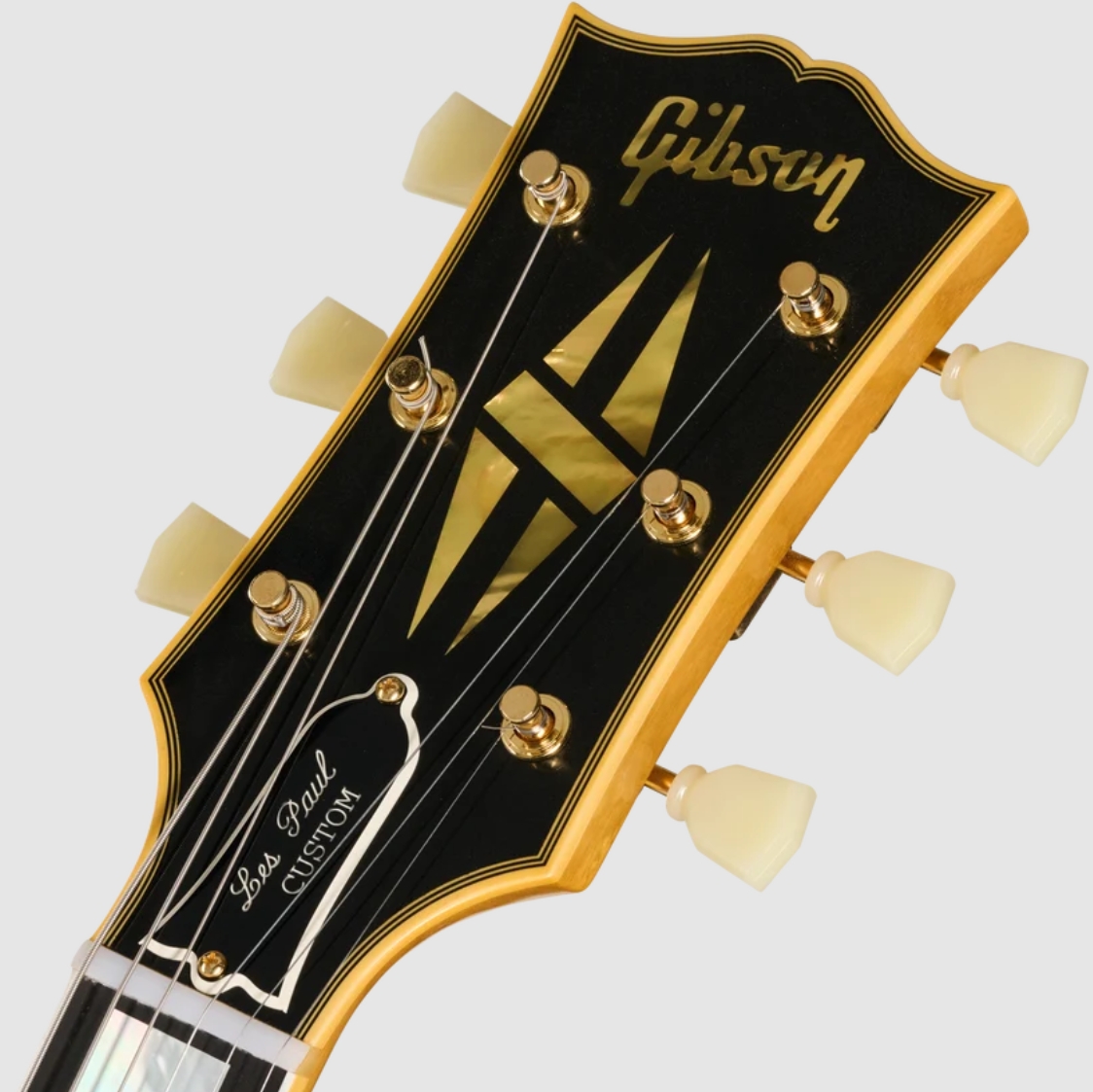 Gibson Custom Shop Les Paul Custom 1957 Korina Le Ltd 2h Ht Eb - Vos Antique Natural - Guitarra eléctrica de corte único. - Variation 6