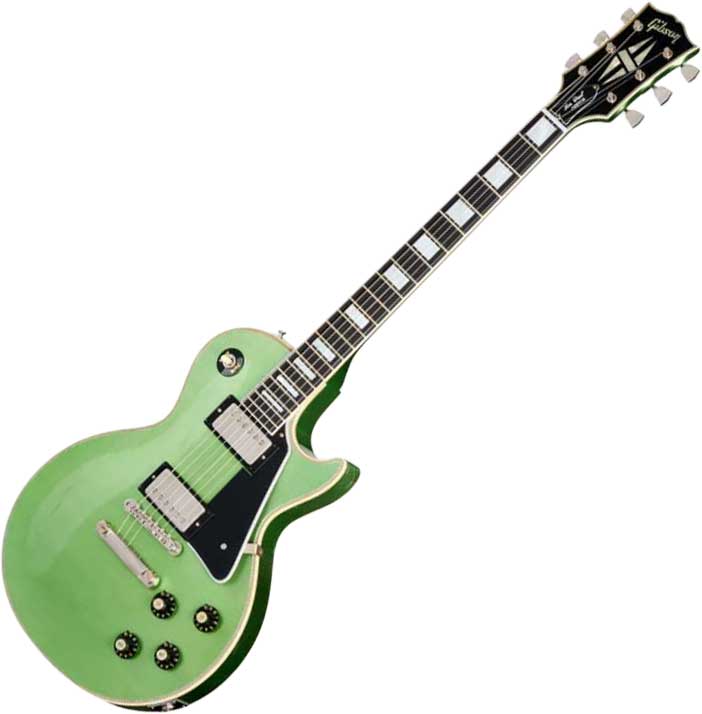 Gibson Custom Shop Les Paul Custom 1968 Reissue 2h Ht Eb - Murphy Lab Aged Jade Green - Guitarra eléctrica de corte único. - Variation 1