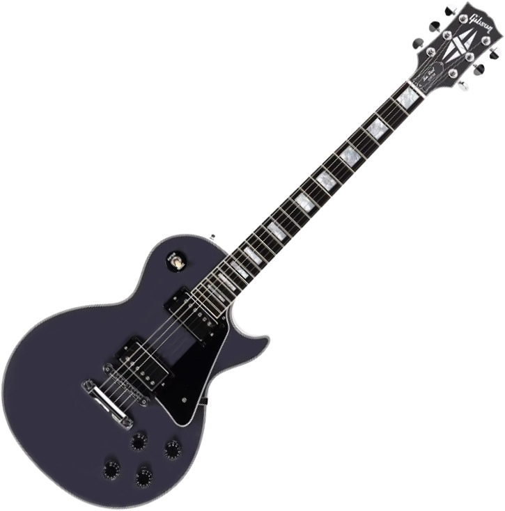 Gibson Custom Shop Les Paul Custom 2h Ht Eb - Arctic Blast - Guitarra eléctrica de corte único. - Variation 1