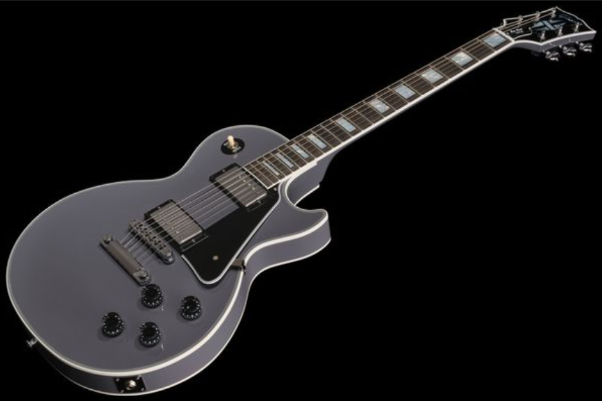Gibson Custom Shop Les Paul Custom 2h Ht Eb - Arctic Blast - Guitarra eléctrica de corte único. - Variation 2