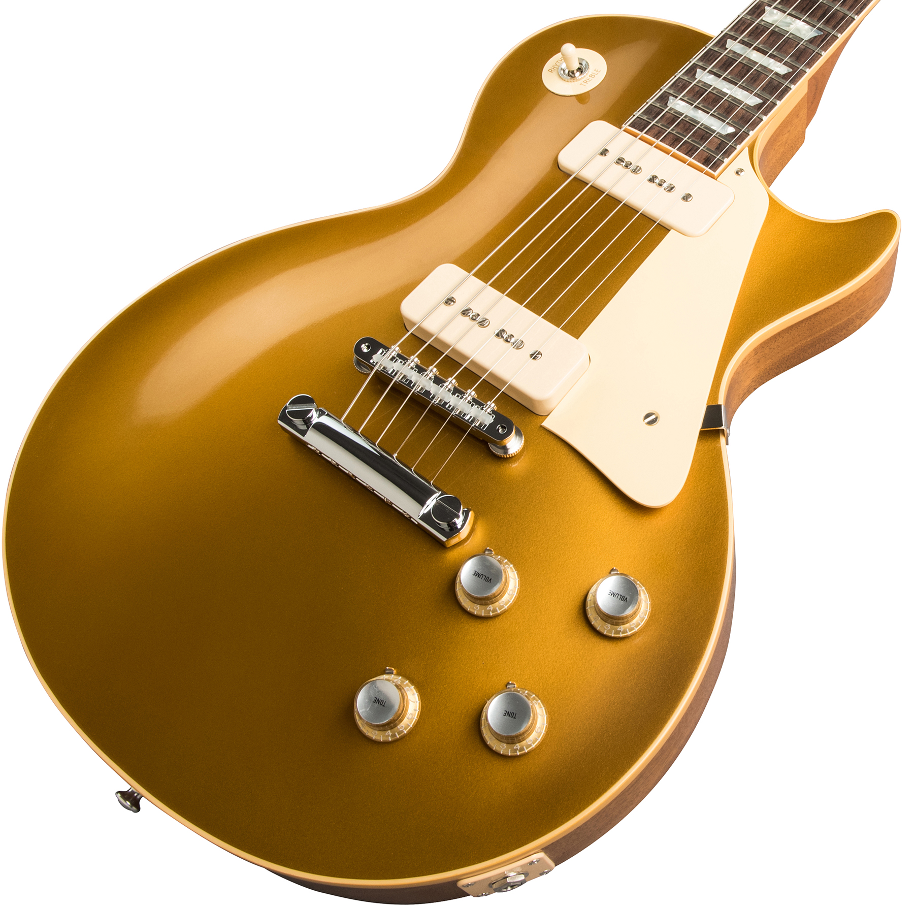 Gibson Custom Shop Les Paul Goldtop 1968 Reissue 2019 2p90 Ht Rw - 60s Gold - Guitarra eléctrica de corte único. - Variation 3