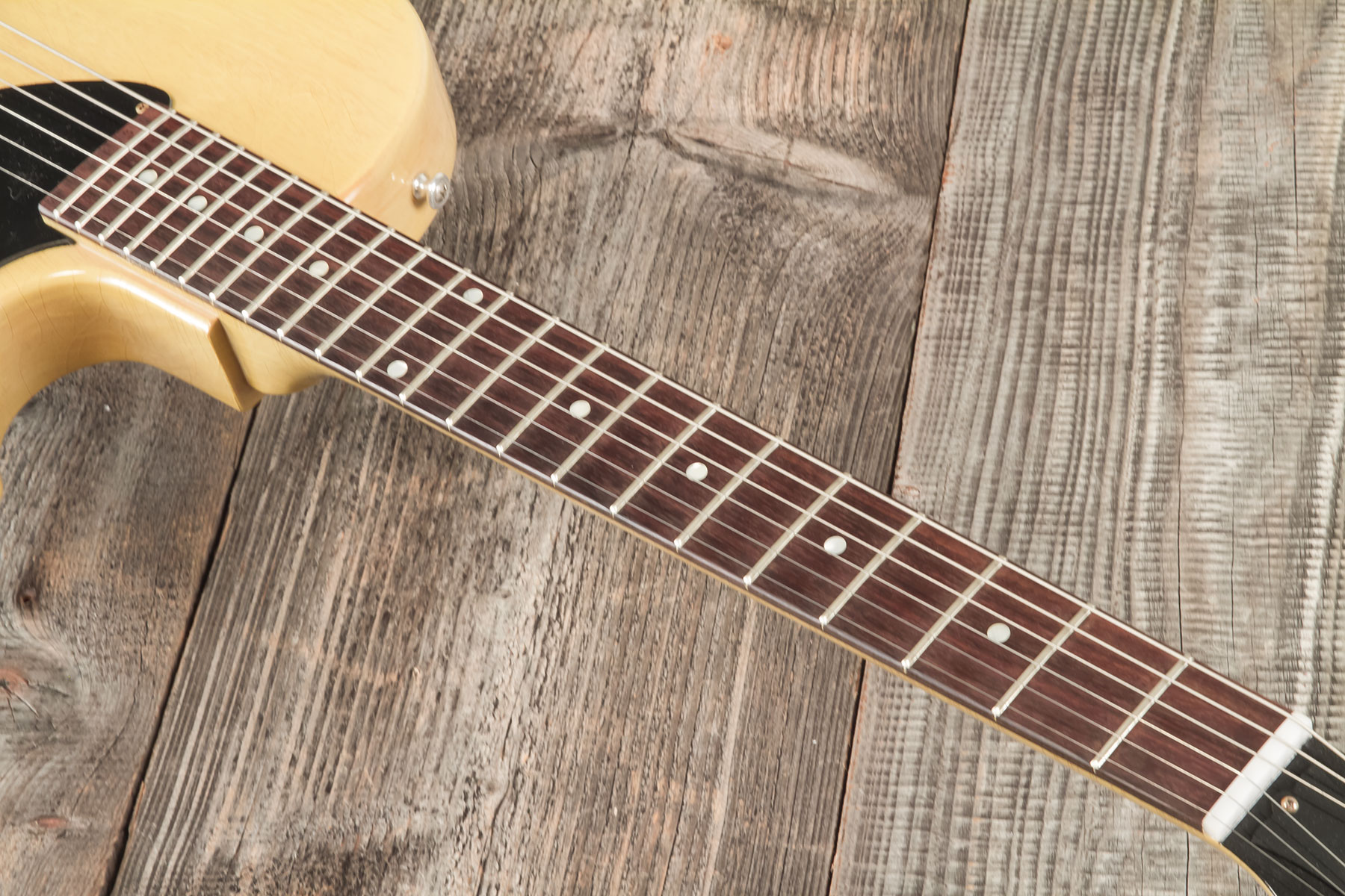 Gibson Custom Shop Les Paul Junior Single Cut 1957 Reissue P90 Ht Rw #72913 - Murphy Lab Ultra Light Aged Tv Yellow - Guitarra eléctrica de corte únic