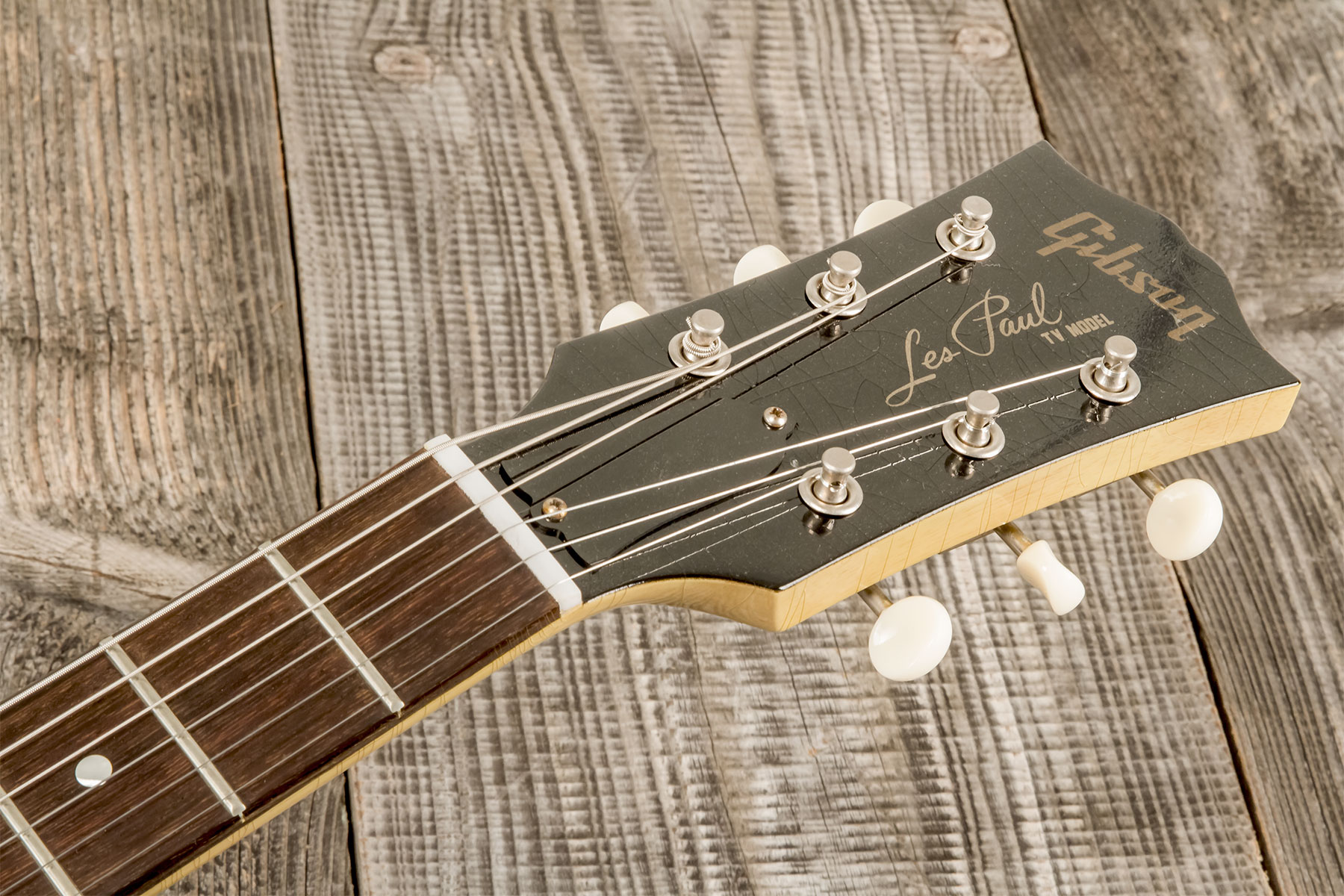Gibson Custom Shop Les Paul Junior Single Cut 1957 Reissue P90 Ht Rw #72913 - Murphy Lab Ultra Light Aged Tv Yellow - Guitarra eléctrica de corte únic