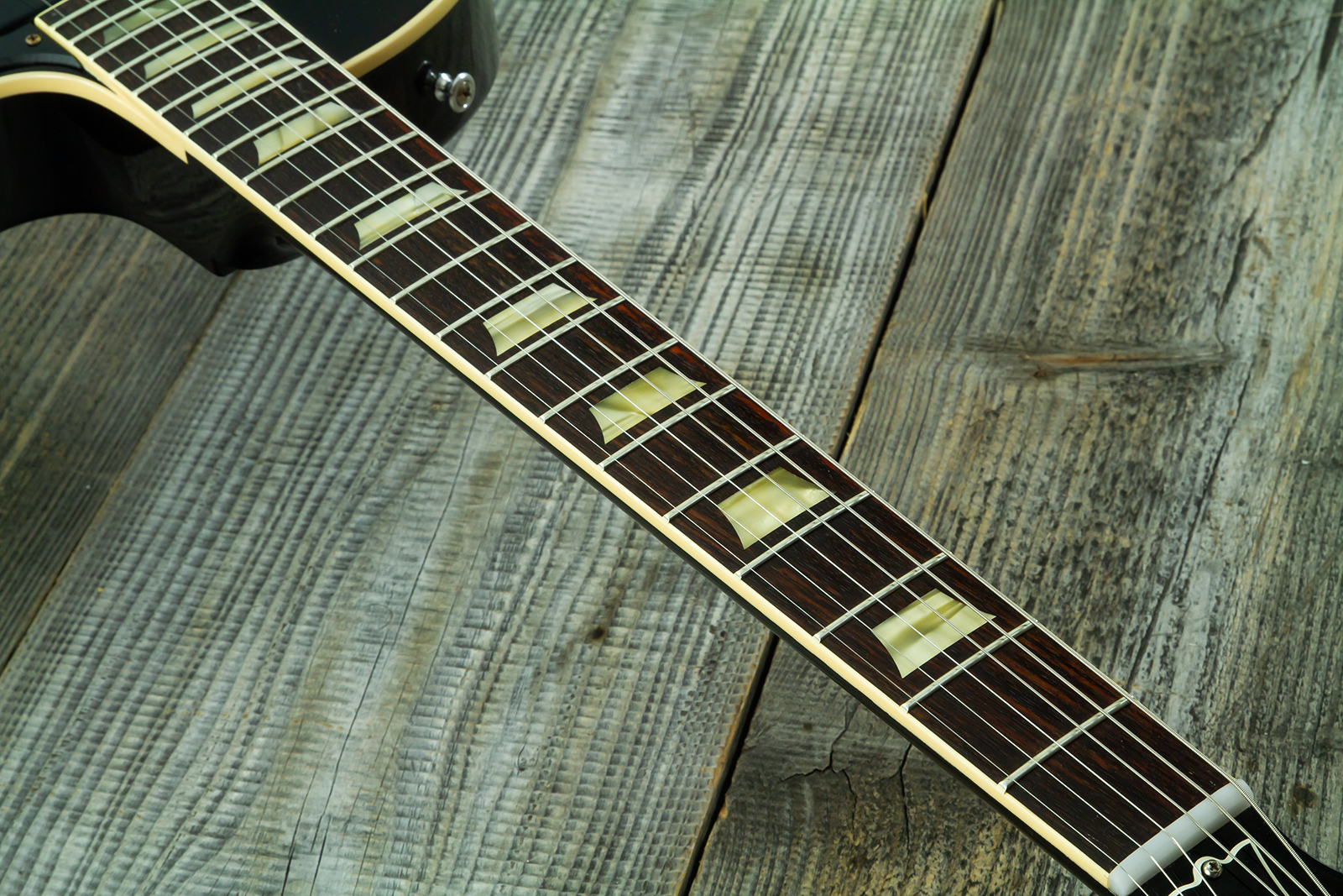 Gibson Custom Shop Les Paul Standard 1956 2p90 Ht Rw #65457 - Vos Red Sparkle Burst - Guitarra eléctrica de corte único. - Variation 5