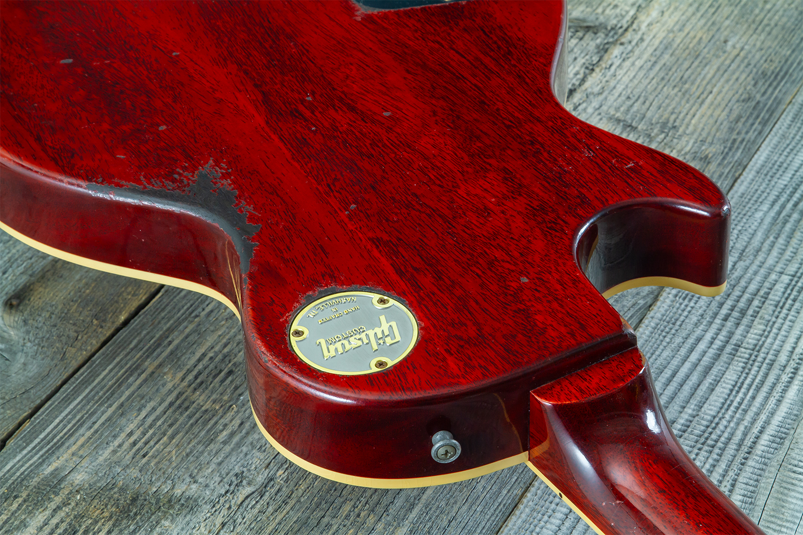 Gibson Custom Shop Les Paul Standard 1958 2h Ht #85208 - Murphy Lab Heavy Aged Botb Page 153 - Guitarra eléctrica de corte único. - Variation 9