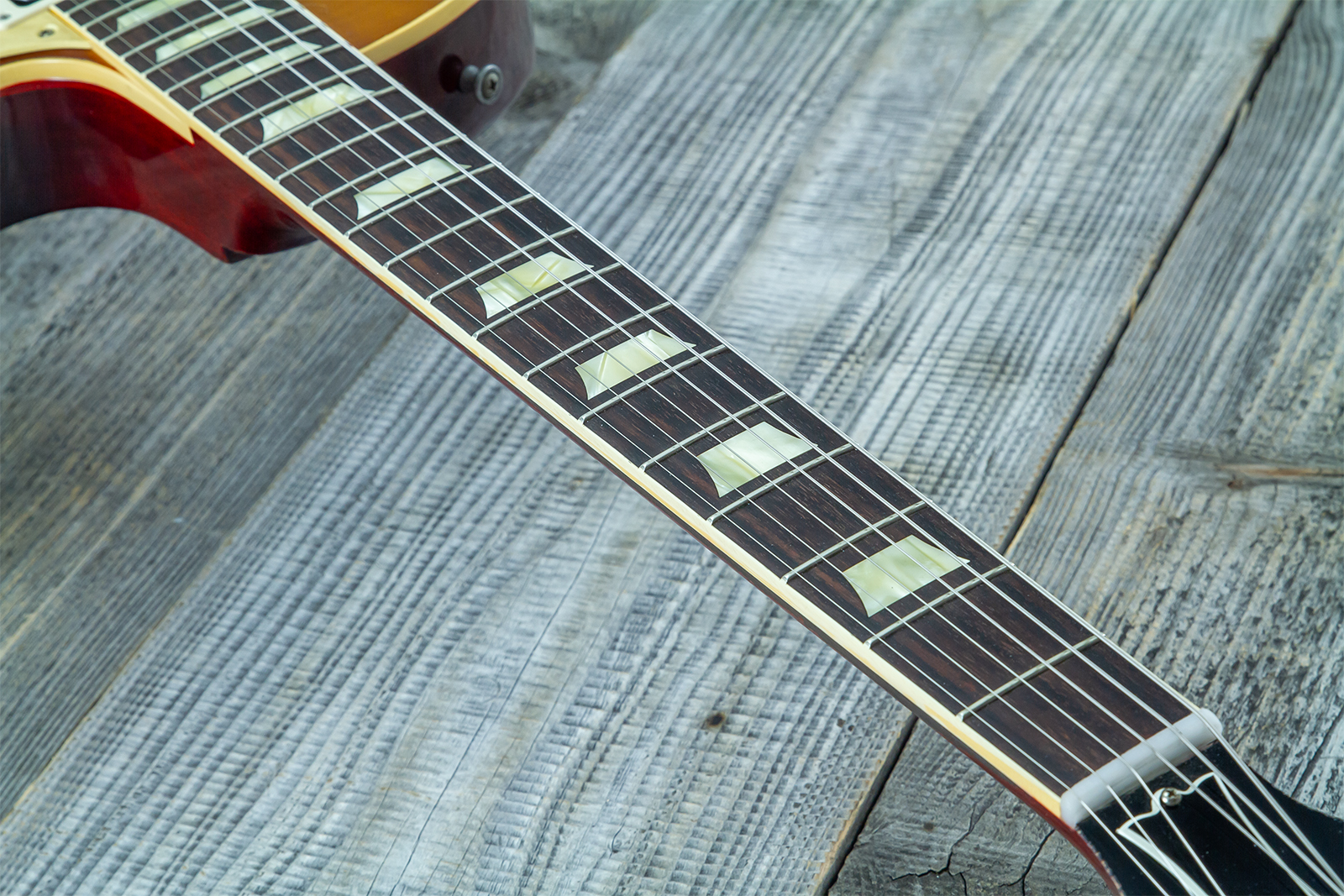 Gibson Custom Shop Les Paul Standard 1958 2h Ht #85208 - Murphy Lab Heavy Aged Botb Page 153 - Guitarra eléctrica de corte único. - Variation 5