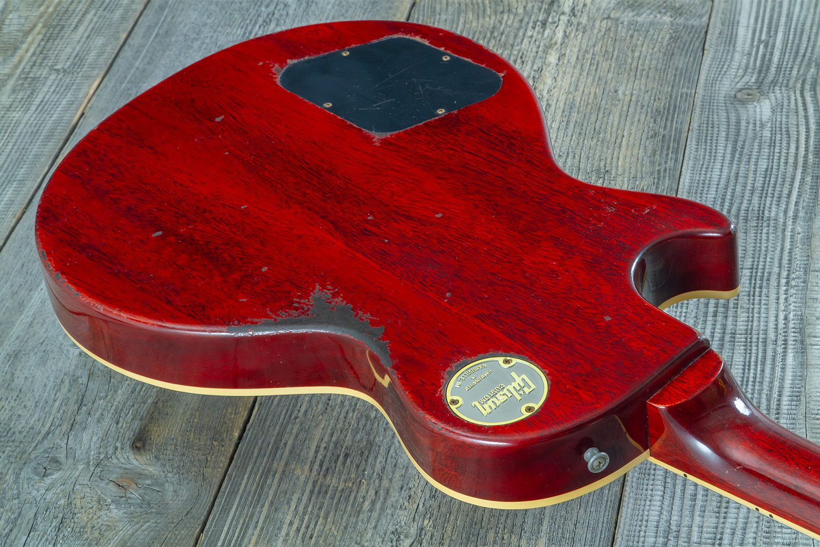 Gibson Custom Shop Les Paul Standard 1958 2h Ht #85208 - Murphy Lab Heavy Aged Botb Page 153 - Guitarra eléctrica de corte único. - Variation 7