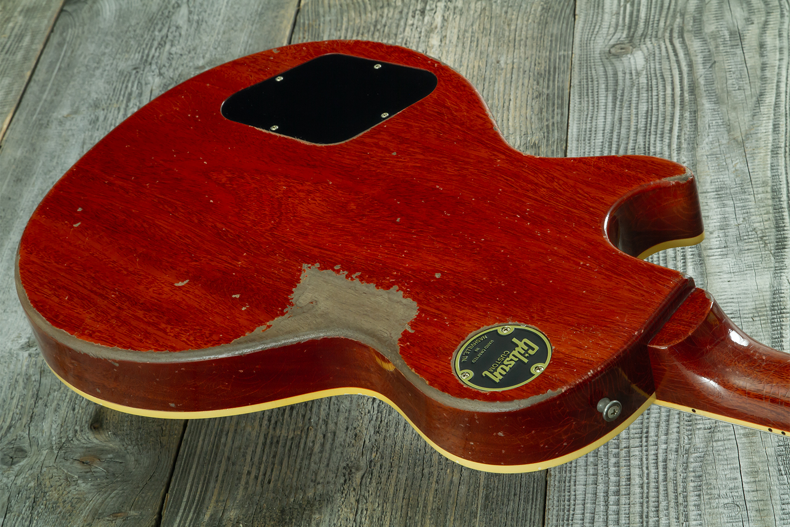 Gibson Custom Shop Les Paul Standard 1958 Reissue 2h Ht Rw #83205 - Murphy Lab Heavy Aged Lemon Burst - Guitarra eléctrica de corte único. - Variation