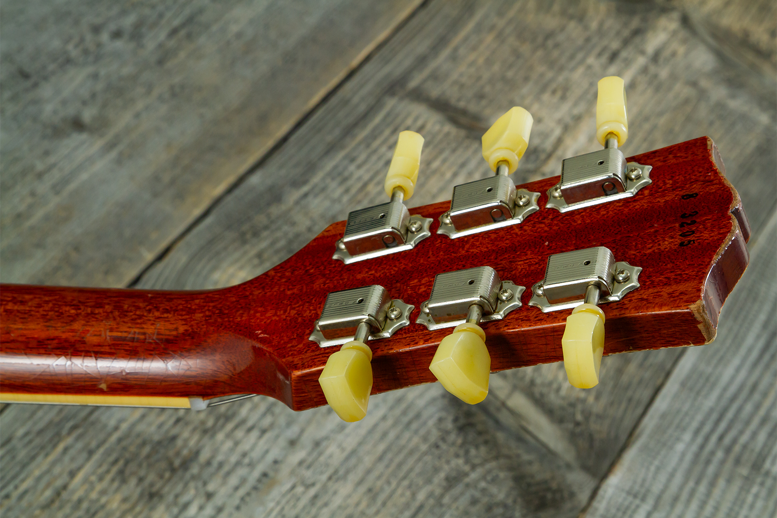 Gibson Custom Shop Les Paul Standard 1958 Reissue 2h Ht Rw #83205 - Murphy Lab Heavy Aged Lemon Burst - Guitarra eléctrica de corte único. - Variation