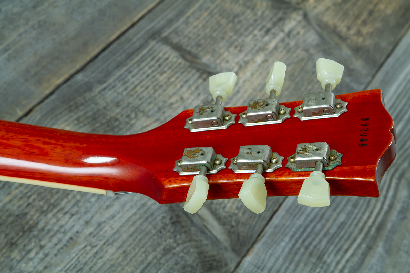 Gibson Custom Shop Les Paul Standard 1959 2h Ht Rw #982048 - Vos Vintage Cherry Sunburst - Guitarra eléctrica de corte único. - Variation 10