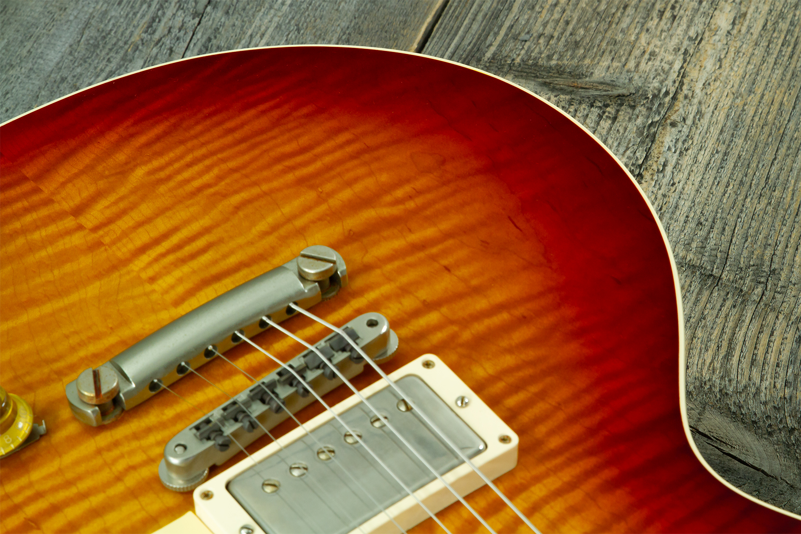 Gibson Custom Shop Les Paul Standard 1959 2h Ht Rw #982048 - Vos Vintage Cherry Sunburst - Guitarra eléctrica de corte único. - Variation 3