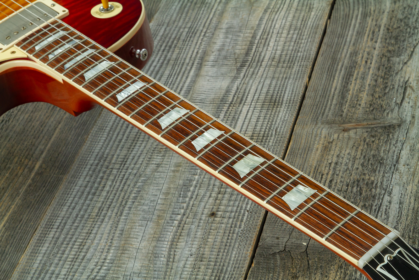 Gibson Custom Shop Les Paul Standard 1959 2h Ht Rw #982048 - Vos Vintage Cherry Sunburst - Guitarra eléctrica de corte único. - Variation 5