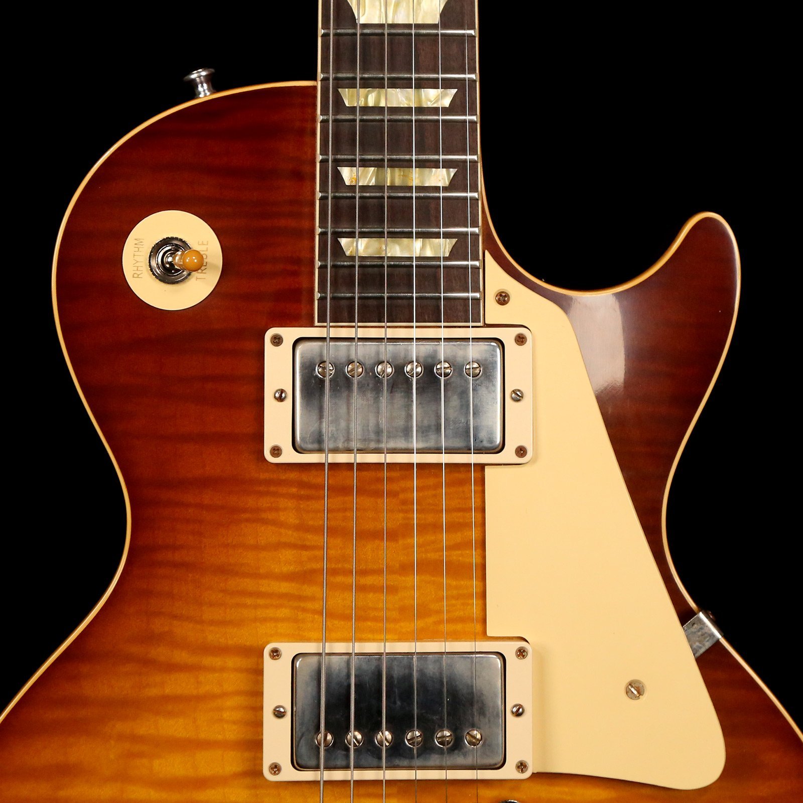 Gibson Custom Shop Les Paul Standard 1959 60th Anniversary Bolivian Rw - Vos Slow Iced Tea Fade - Guitarra eléctrica de corte único. - Variation 3