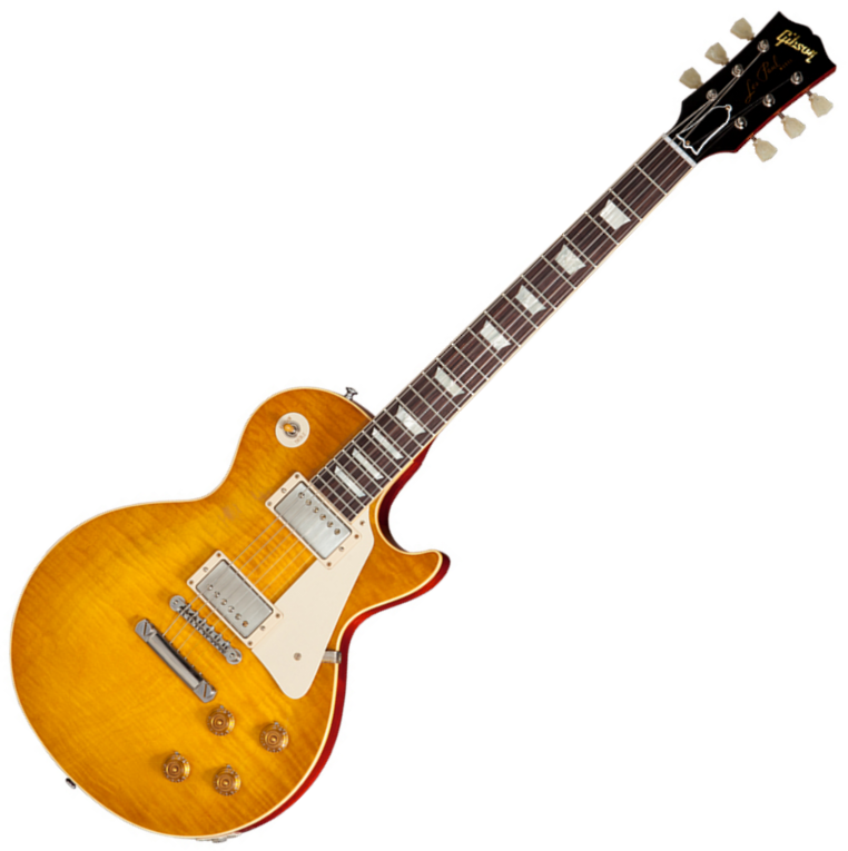 Gibson Custom Shop Les Paul Standard 1959 Reissue 2h Ht Rw #942678 - Vos Lemon Burst - Guitarra eléctrica de corte único. - Variation 2