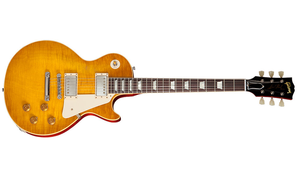 Gibson Custom Shop Les Paul Standard 1959 Reissue 2h Ht Rw #942678 - Vos Lemon Burst - Guitarra eléctrica de corte único. - Variation 1