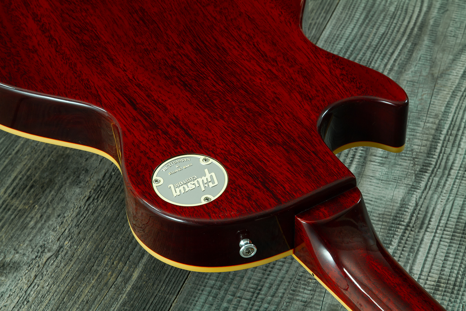 Gibson Custom Shop Les Paul Standard 1959 Reissue 2h Ht Rw #951086 - Vos Iced Tea Burst - Guitarra eléctrica de corte único. - Variation 9