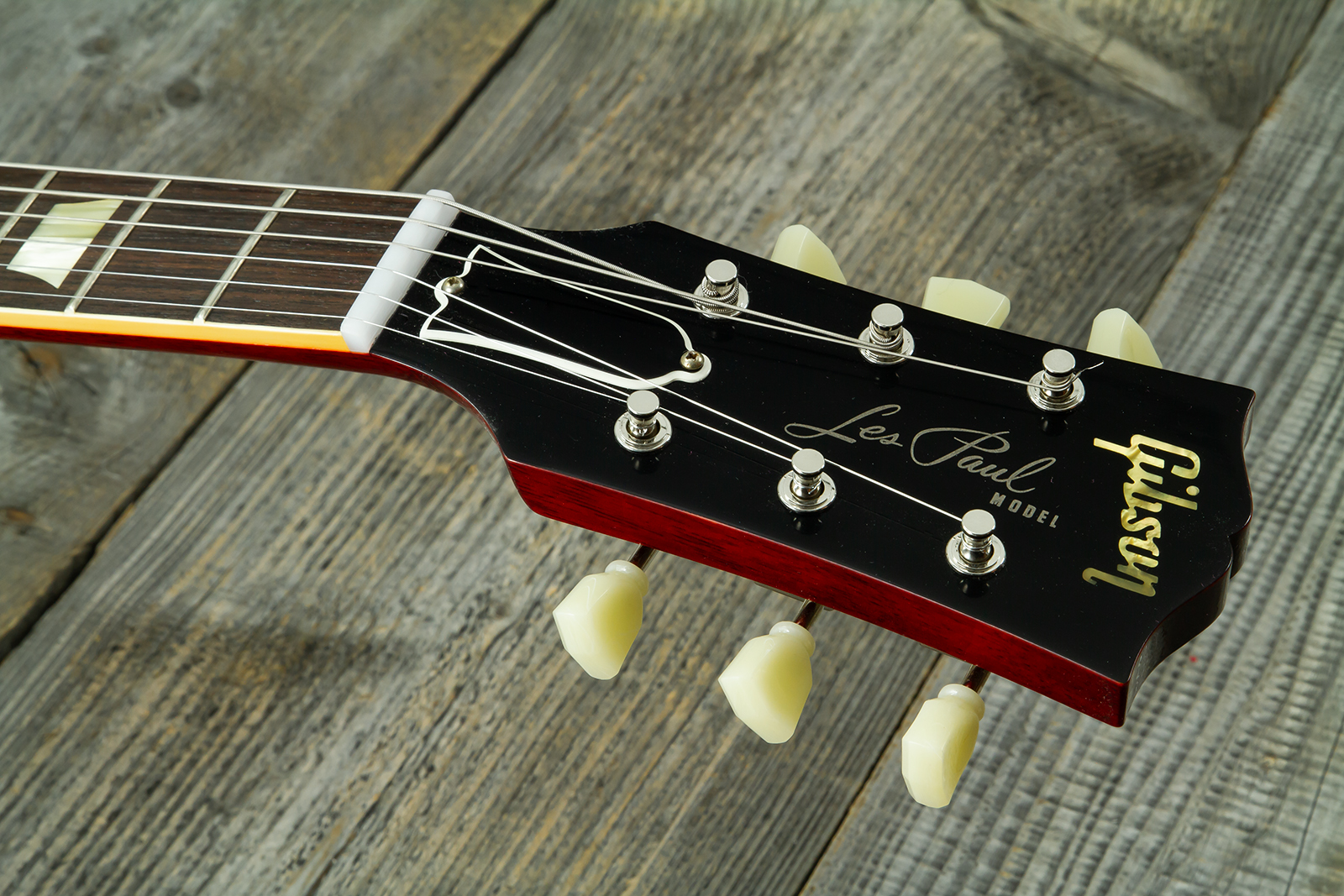 Gibson Custom Shop Les Paul Standard 1959 Reissue 2h Ht Rw #951086 - Vos Iced Tea Burst - Guitarra eléctrica de corte único. - Variation 11