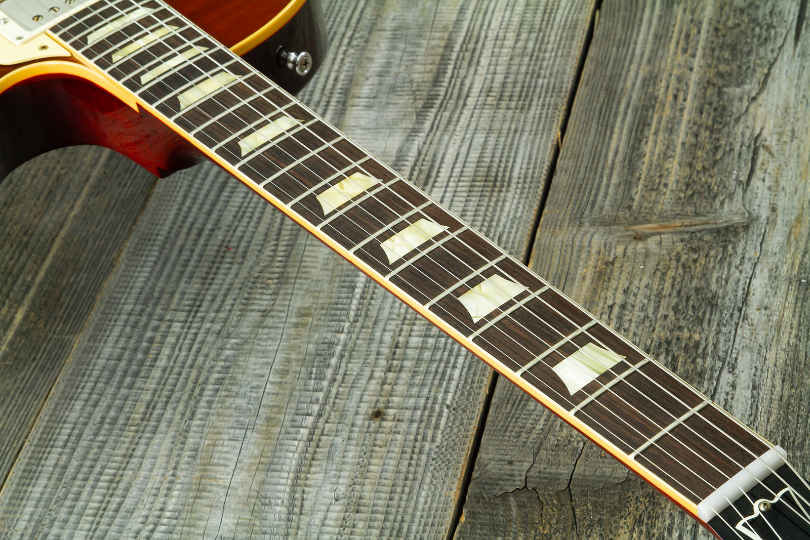 Gibson Custom Shop Les Paul Standard 1959 Reissue 2h Ht Rw #951086 - Vos Iced Tea Burst - Guitarra eléctrica de corte único. - Variation 6