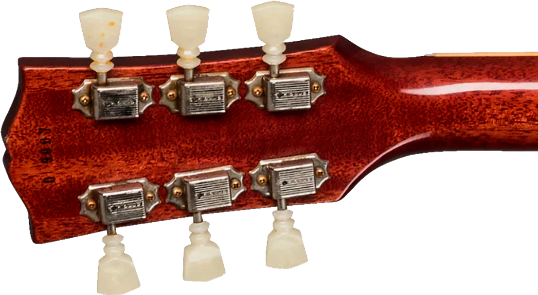 Gibson Custom Shop Les Paul Standard 1960 Reissue 2h Ht Rw #04234 - Vos Tangerine Burst - Guitarra eléctrica de corte único. - Variation 3