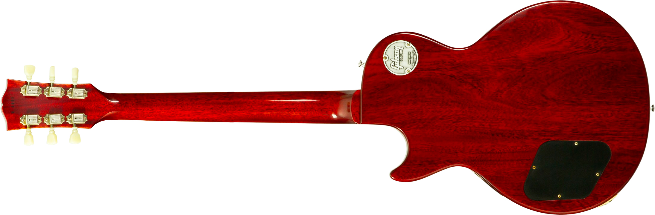 Gibson Custom Shop Les Paul Standard 1960 Reissue 2h Ht Rw #04495 - Vos Tangerine Burst - Guitarra eléctrica de corte único. - Variation 1