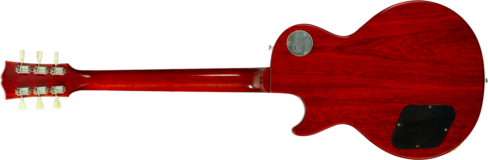 Gibson Custom Shop Les Paul Standard 1960 Reissue 2h Ht Rw #04714 - Vos Washed Cherry Sunburst - Guitarra eléctrica de corte único. - Variation 1