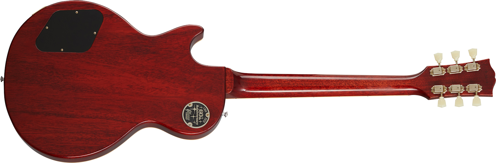 Gibson Custom Shop Les Paul Standard 1960 V1 60th Anniversary 2h Ht Rw - Vos Deep Cherry Sunburst - Guitarra eléctrica de corte único. - Variation 1