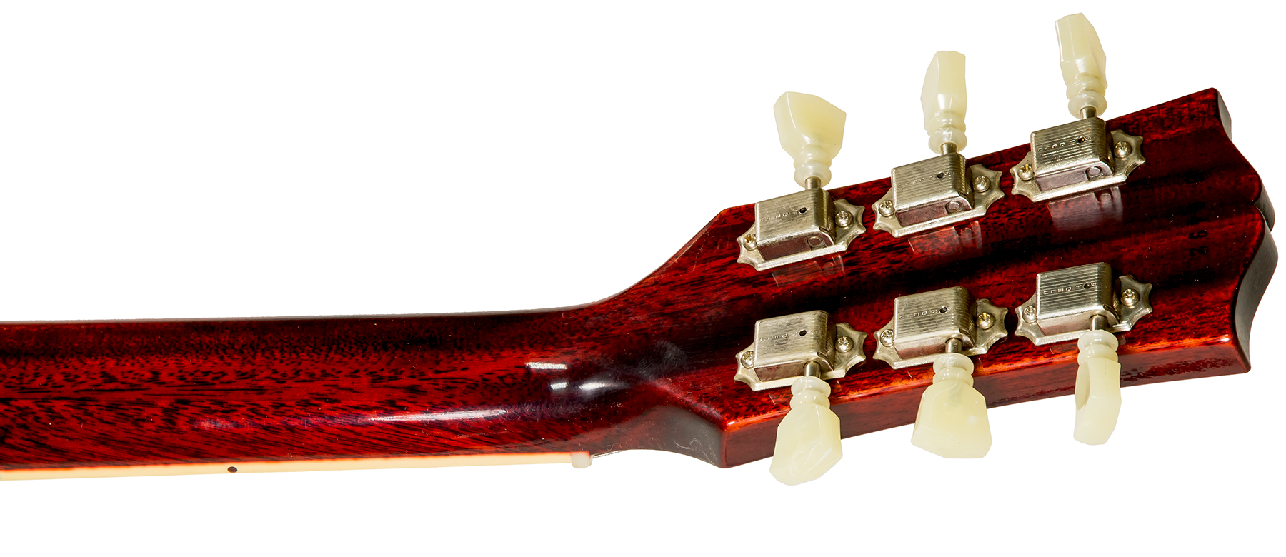 Gibson Custom Shop Les Paul Standard 1960 V2 60th Anniversary 2h Ht Rw - Vos Tomato Soup Burst - Guitarra eléctrica de corte único. - Variation 4