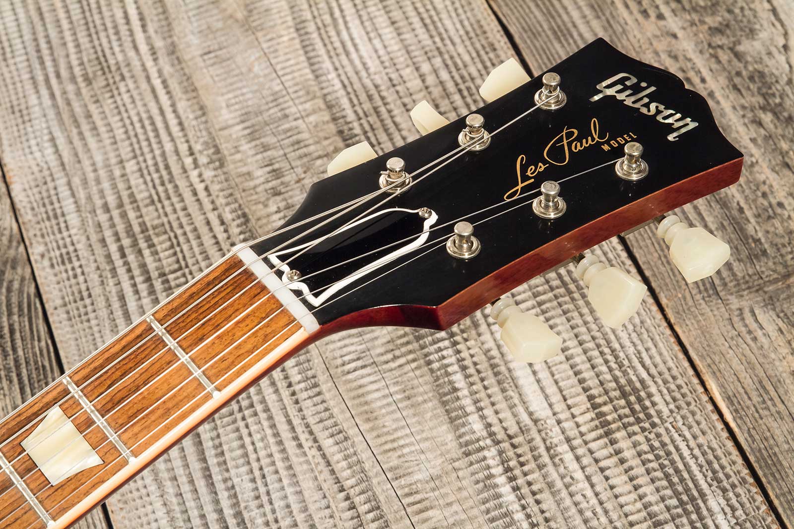 Gibson Custom Shop Les Paul Standard 1960 V2 60th Anniversary 2h Ht Rw #0600 - Vos Orange Lemon Fade - Guitarra eléctrica de corte único. - Variation 