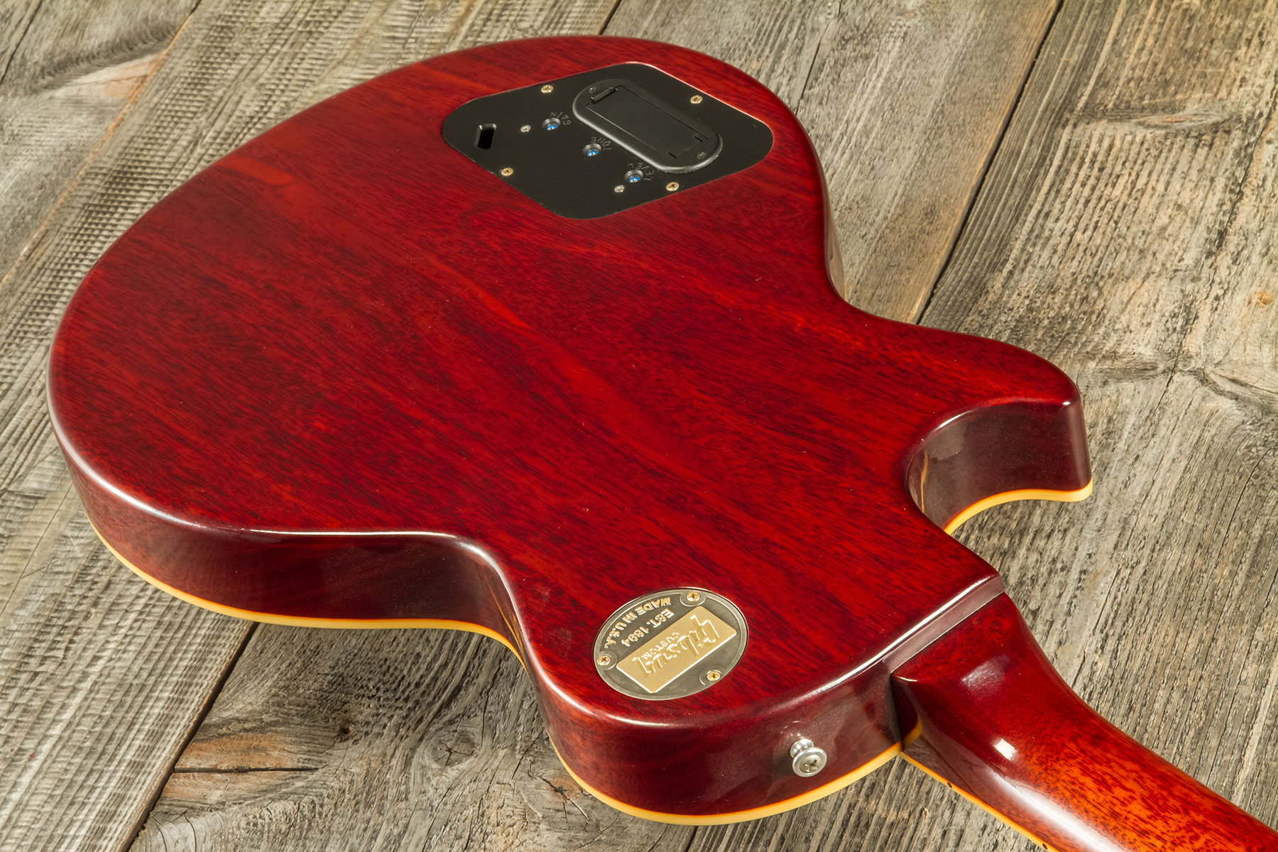 Gibson Custom Shop Les Paul Standard Burstdriver 2h Ht Rw #871302 - Vos Havana Fade - Guitarra eléctrica de corte único. - Variation 11