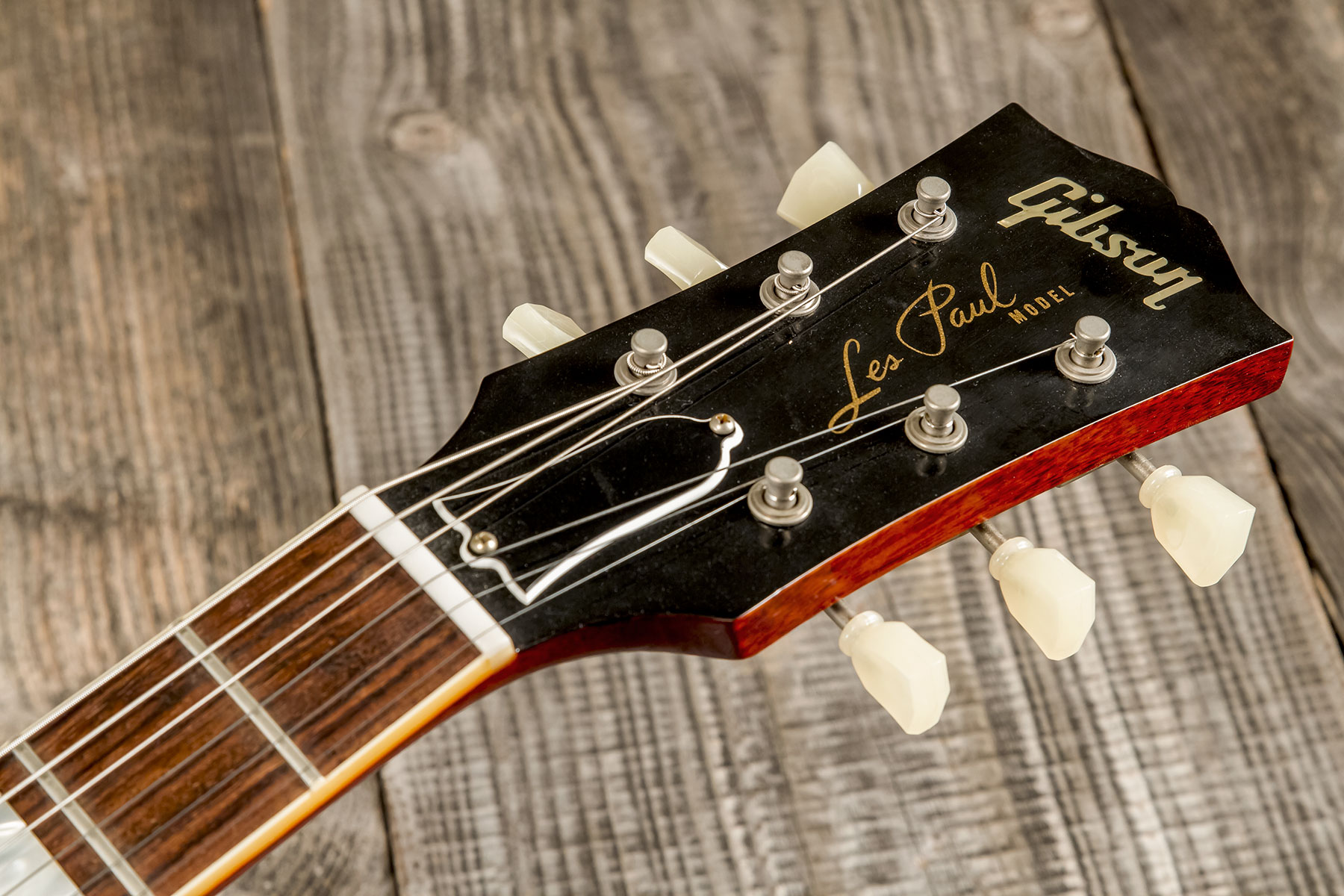Gibson Custom Shop Les Paul Standard Burstdriver 2h Ht Rw #871302 - Vos Havana Fade - Guitarra eléctrica de corte único. - Variation 14