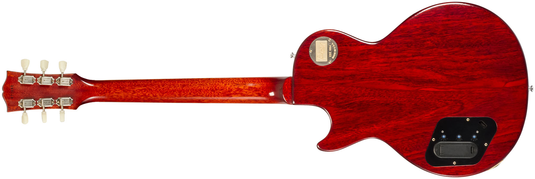 Gibson Custom Shop Les Paul Standard Burstdriver 2h Ht Rw #871302 - Vos Havana Fade - Guitarra eléctrica de corte único. - Variation 6