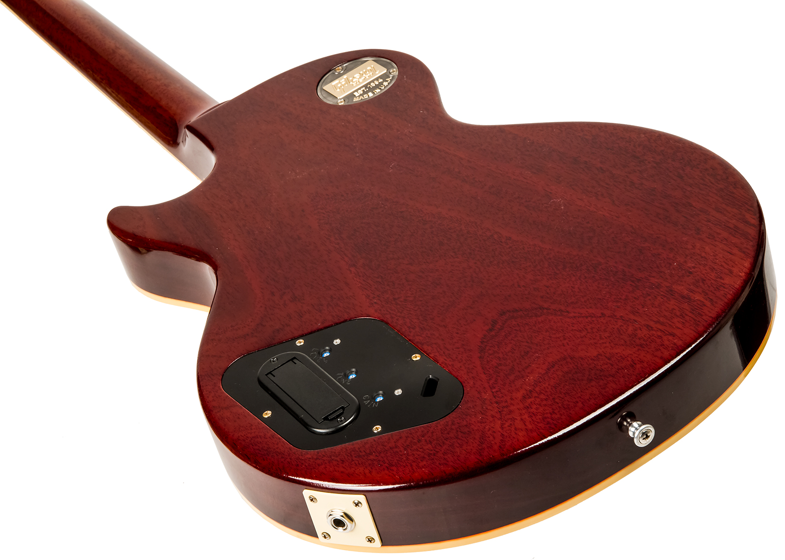 Gibson Custom Shop Les Paul Standard Burstdriver 2h Ht Rw #871301 - Vos Havana Fade - Guitarra eléctrica de corte único. - Variation 4