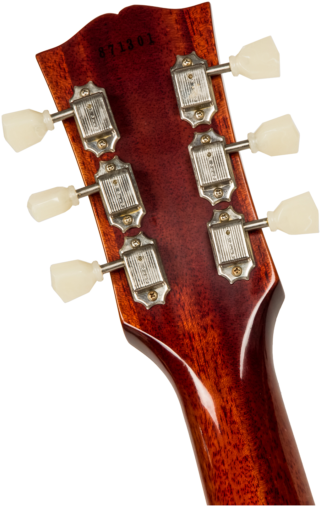 Gibson Custom Shop Les Paul Standard Burstdriver 2h Ht Rw #871301 - Vos Havana Fade - Guitarra eléctrica de corte único. - Variation 6