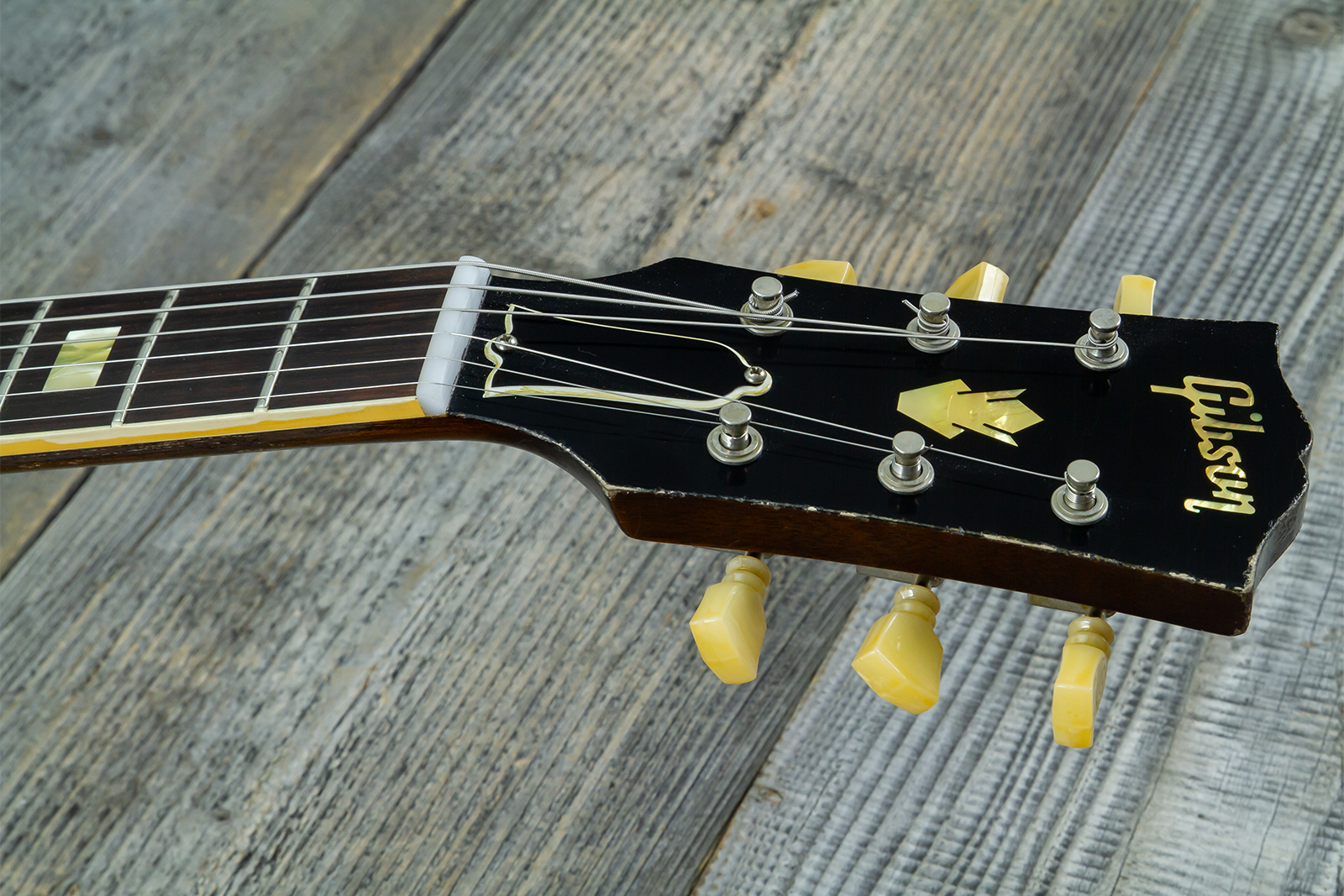 Gibson Custom Shop M2m Es335 1964 Reissue 2h Ht Rw #150092 - Murphy Lab Light Aged Vintage Burst - Guitarra eléctrica semi caja - Variation 6