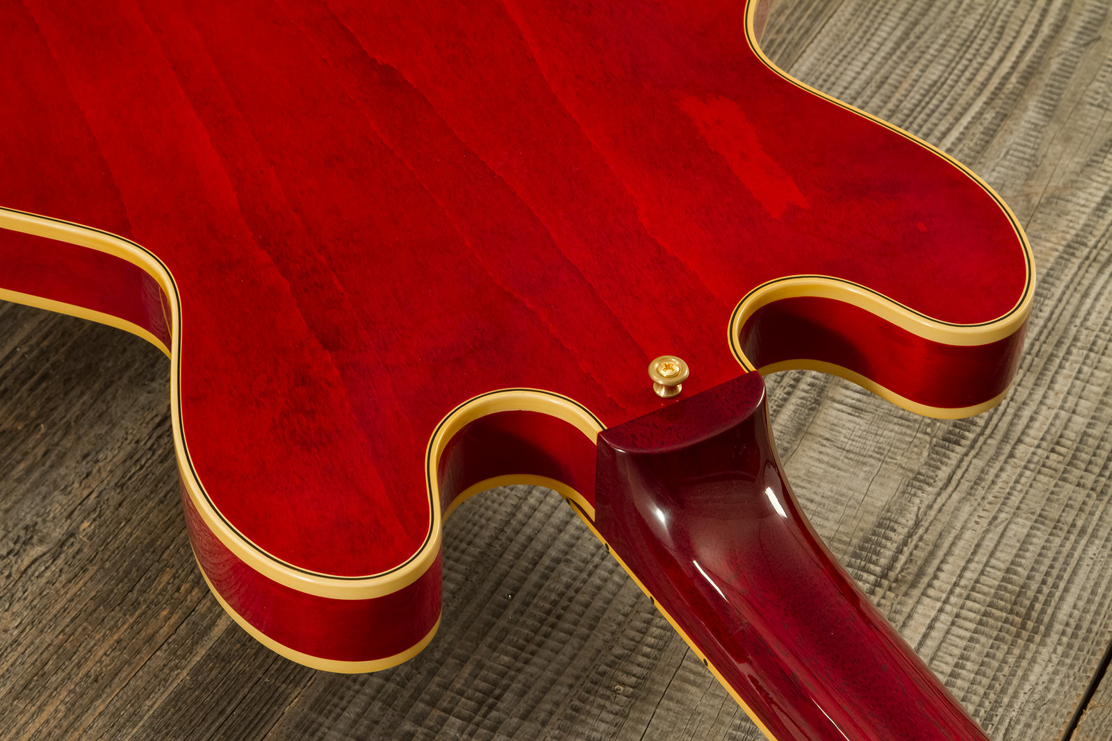 Gibson Custom Shop M2m Es355 1959 Bigsby Custom Made Plate 2h Trem Eb #a950134 - Vos 60s Cherry - Guitarra eléctrica semi caja - Variation 9
