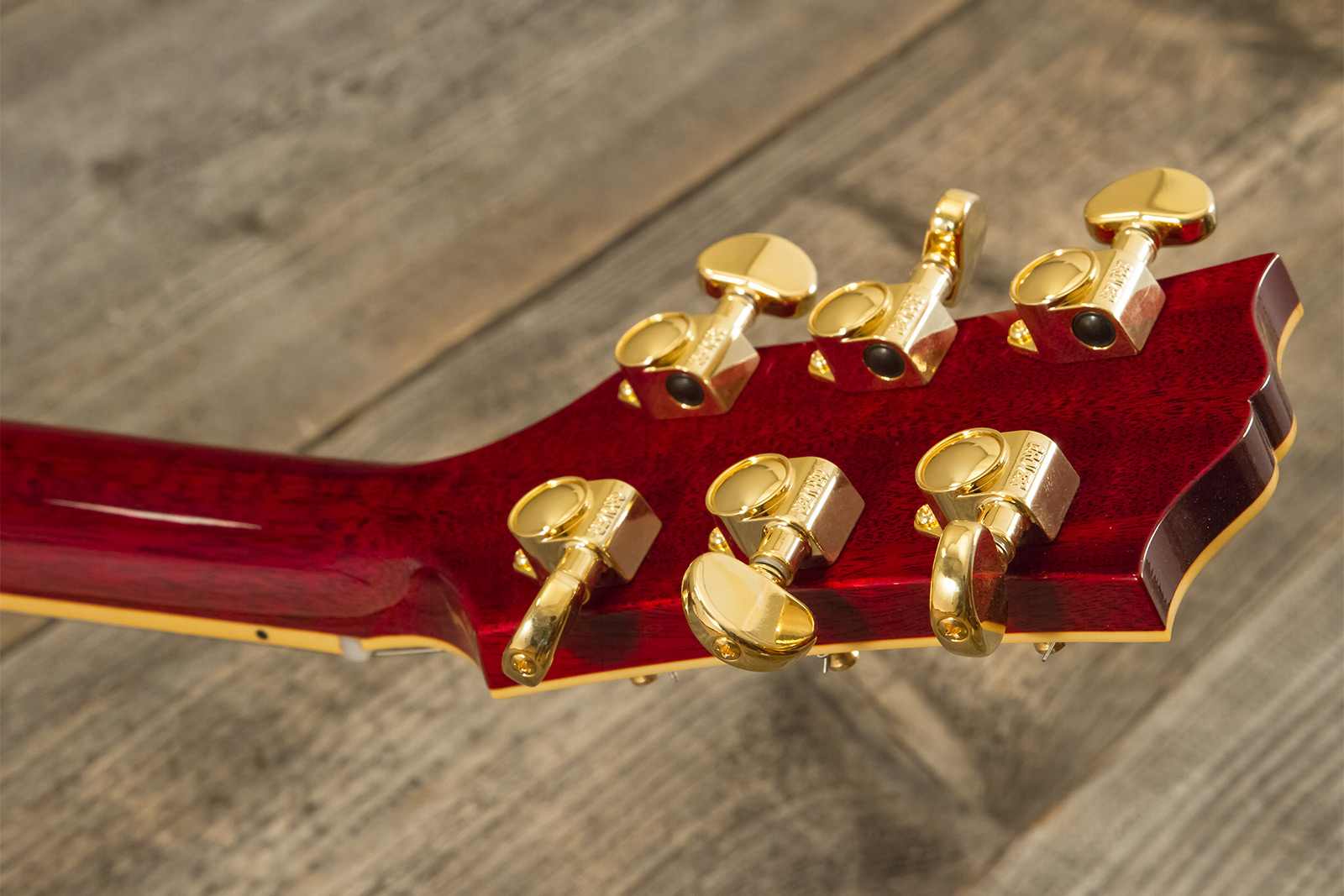 Gibson Custom Shop M2m Es355 1959 Bigsby Custom Made Plate 2h Trem Eb #a950134 - Vos 60s Cherry - Guitarra eléctrica semi caja - Variation 11