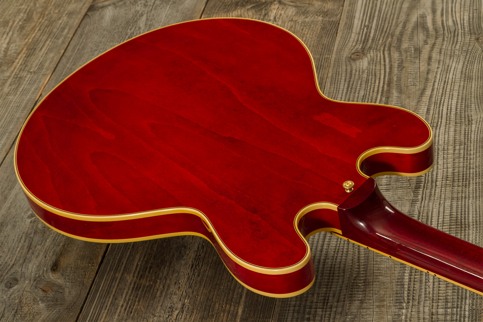 Gibson Custom Shop M2m Es355 1959 Bigsby Custom Made Plate 2h Trem Eb #a950134 - Vos 60s Cherry - Guitarra eléctrica semi caja - Variation 7