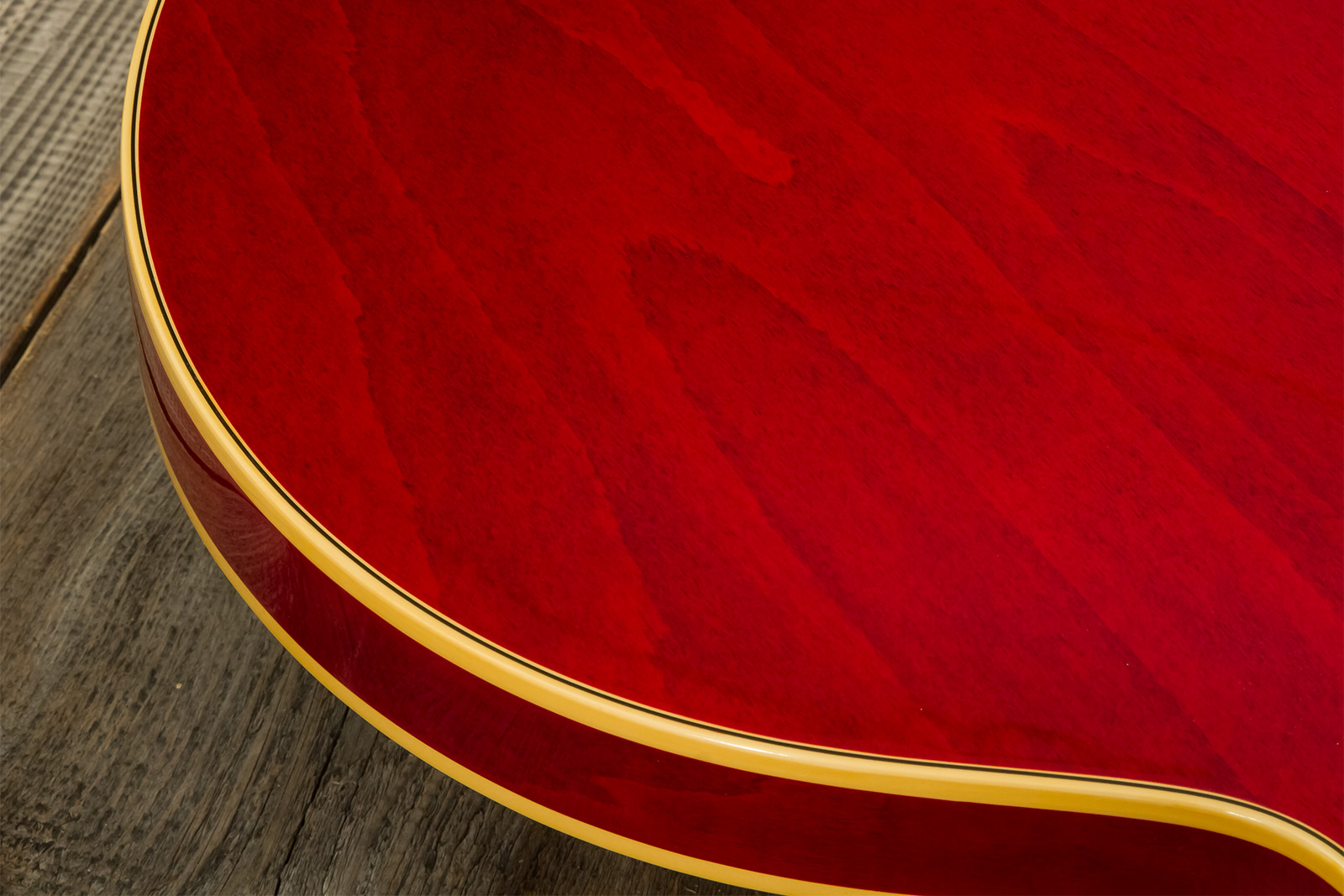 Gibson Custom Shop M2m Es355 1959 Bigsby Custom Made Plate 2h Trem Eb #a950134 - Vos 60s Cherry - Guitarra eléctrica semi caja - Variation 8