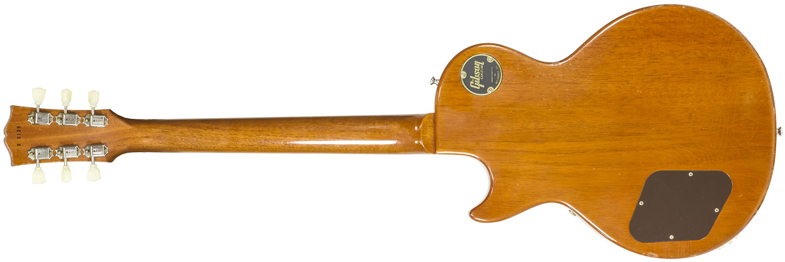 Gibson Custom Shop M2m Les Paul 1956 2h Ht Rw #63139 - Murphy Lab Light Aged Antique Gold - Guitarra eléctrica de corte único. - Variation 1