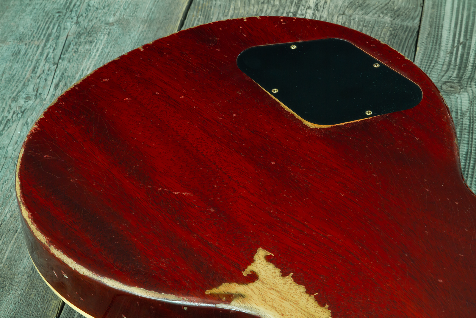 Gibson Custom Shop M2m Les Paul Standard 1958 2h Ht Rw #80780 - Heavy Aged '58 Burst - Guitarra eléctrica de corte único. - Variation 17