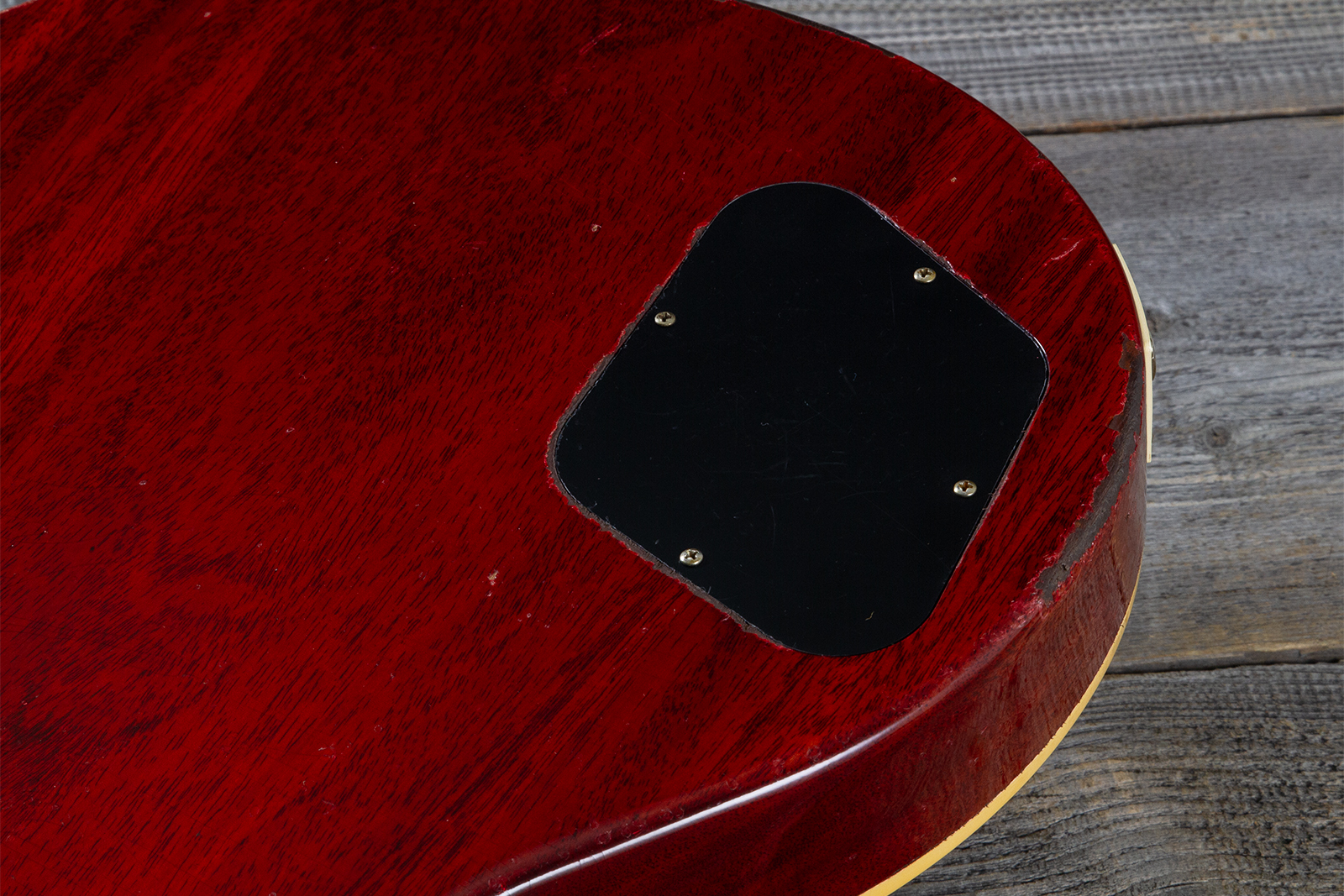 Gibson Custom Shop M2m Les Paul Standard 1958 2h Ht Rw #85546 - Murphy Lab Light Aged Ebony O. Gold - Guitarra eléctrica de corte único. - Variation 9