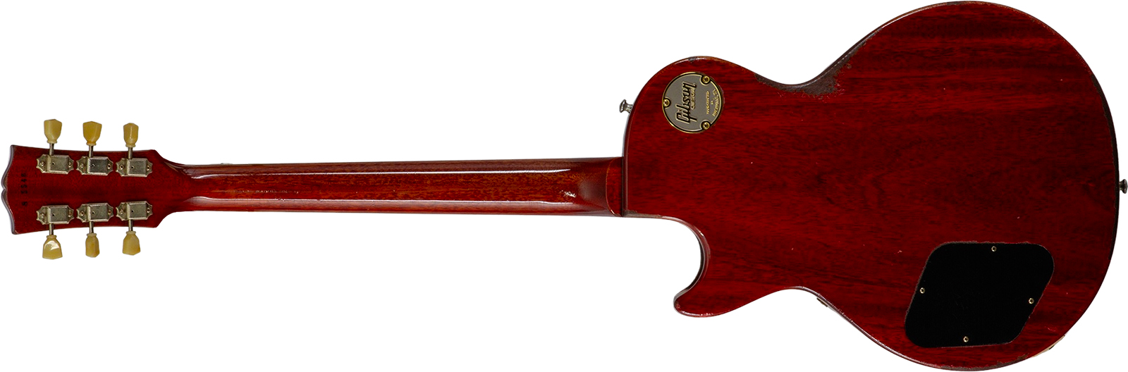 Gibson Custom Shop M2m Les Paul Standard 1958 2h Ht Rw #85546 - Murphy Lab Light Aged Ebony O. Gold - Guitarra eléctrica de corte único. - Variation 1