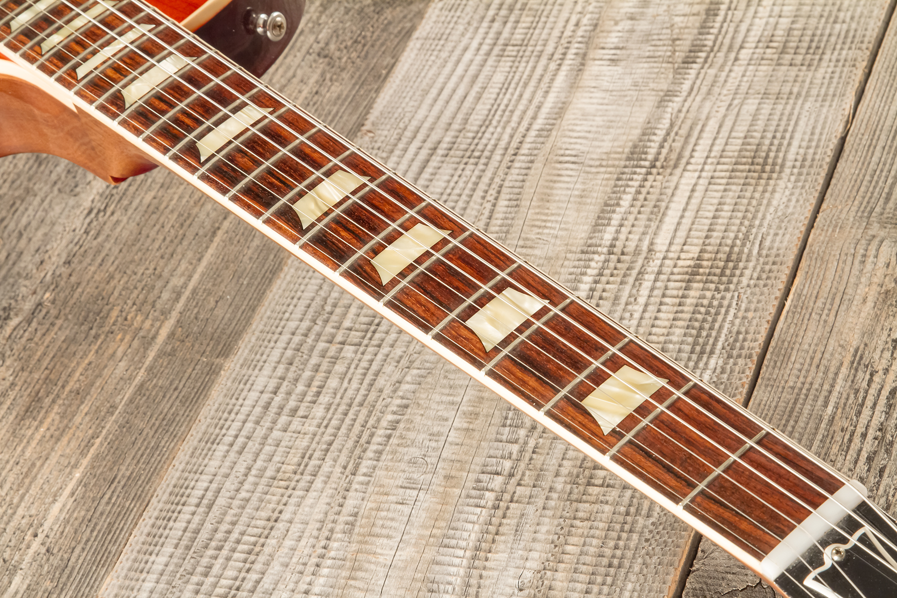 Gibson Custom Shop M2m Les Paul Standard 1958 2h Ht Rw #891404 - Heavy Aged '58 Burst - Guitarra eléctrica de corte único. - Variation 5